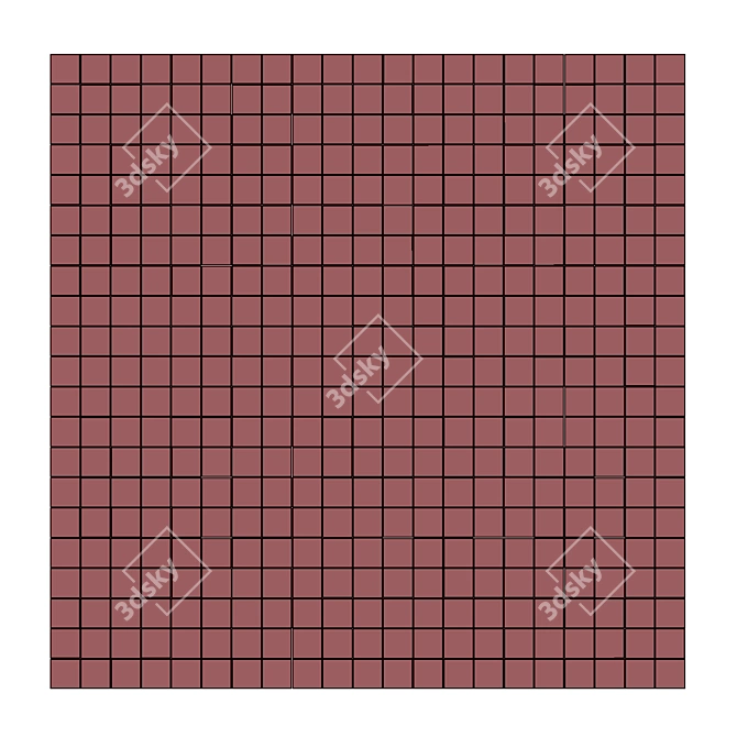 Nature's Essence: Terracotta Tile Set 3D model image 3