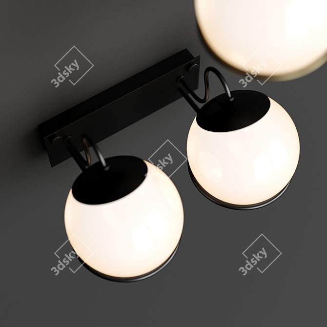 Astep Le Sfere 237/1 & 237/2: Elegant Lighting Solution 3D model image 2