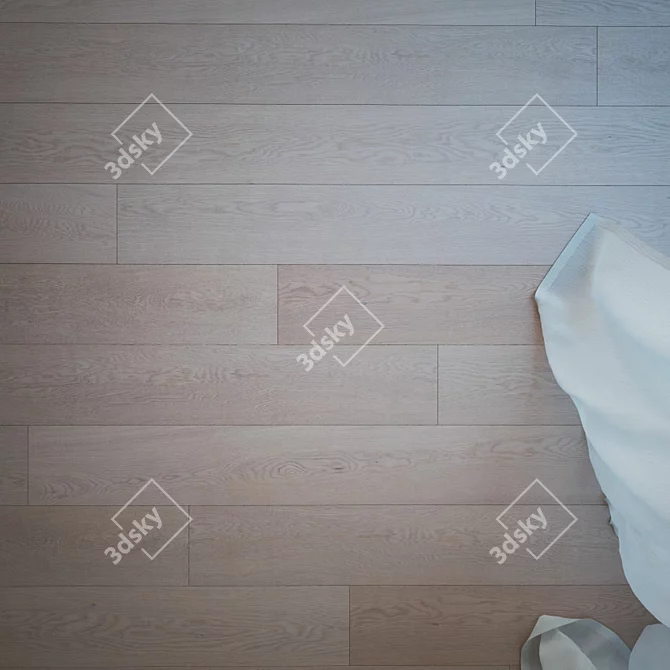 Iceland Oak Wooden Floor 3D model image 2