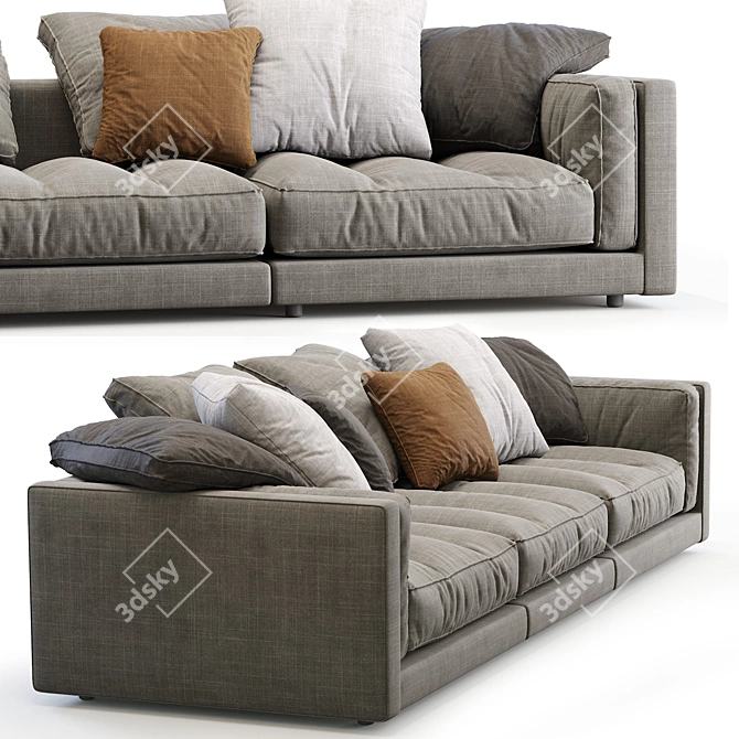 Luxurious Flexform LUCIEN Sofa 3D model image 2