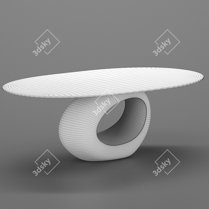 Sleek Orfeo Coffee Table 3D model image 3