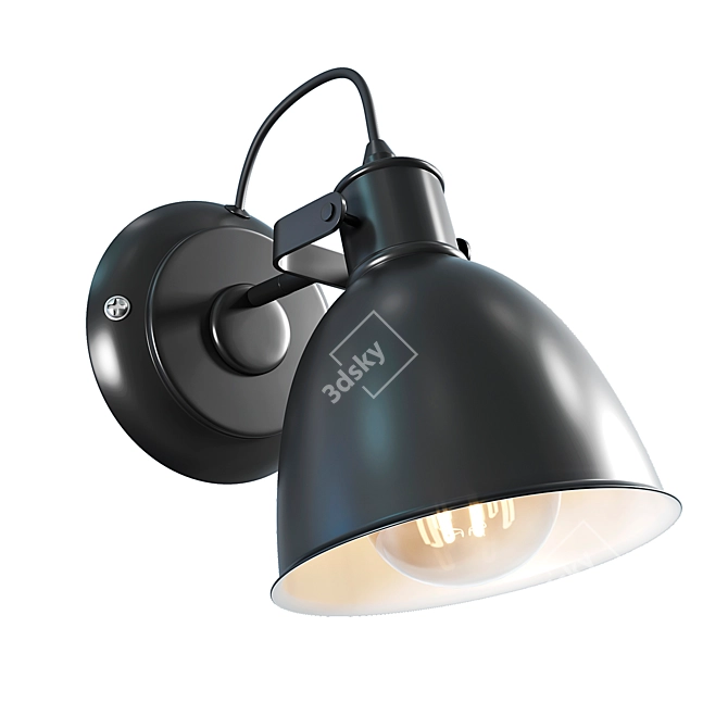 Elegant Eglo Priddy Ceiling Light 3D model image 1