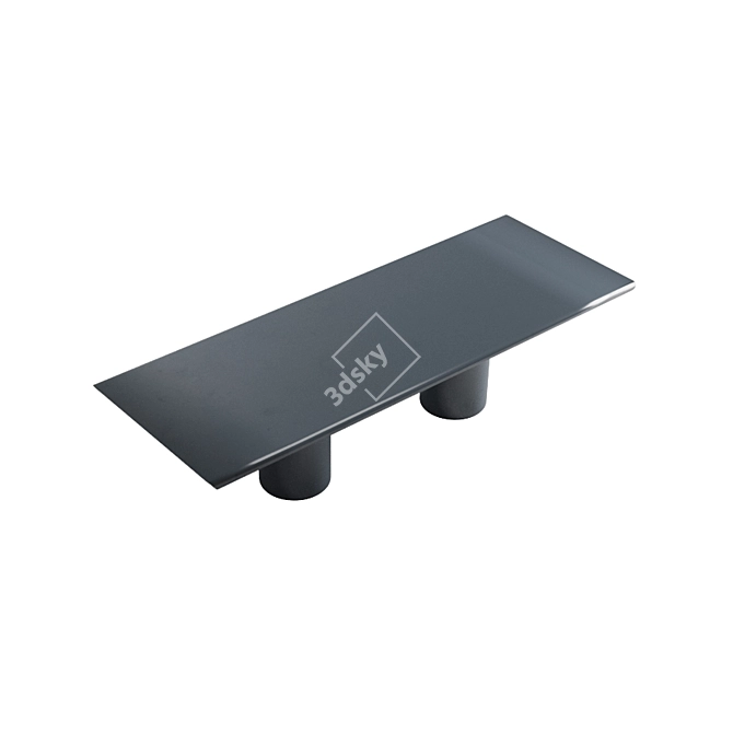 Elegant GON Dining Table 3D model image 2