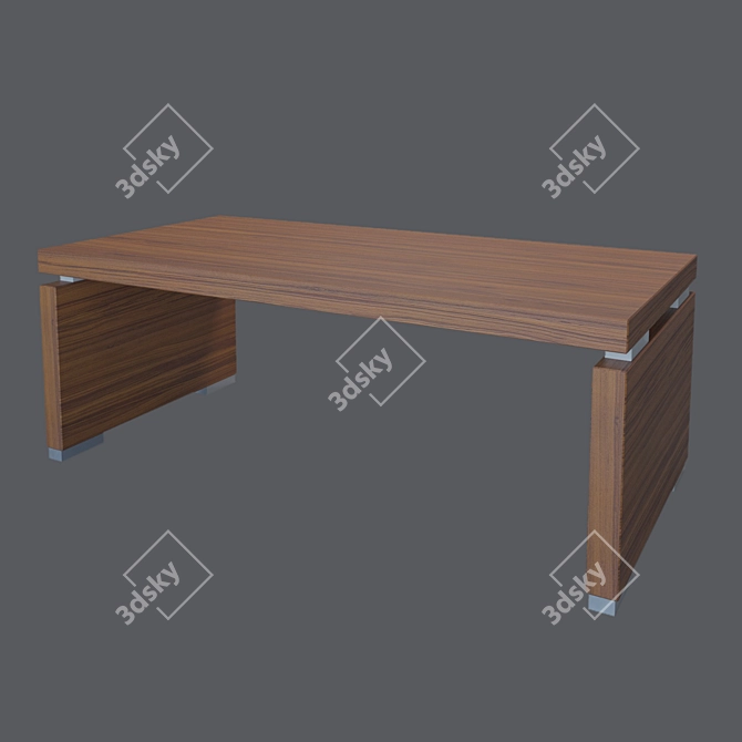 Modern Italian Coffee Table: Alea Odeon 3D model image 1
