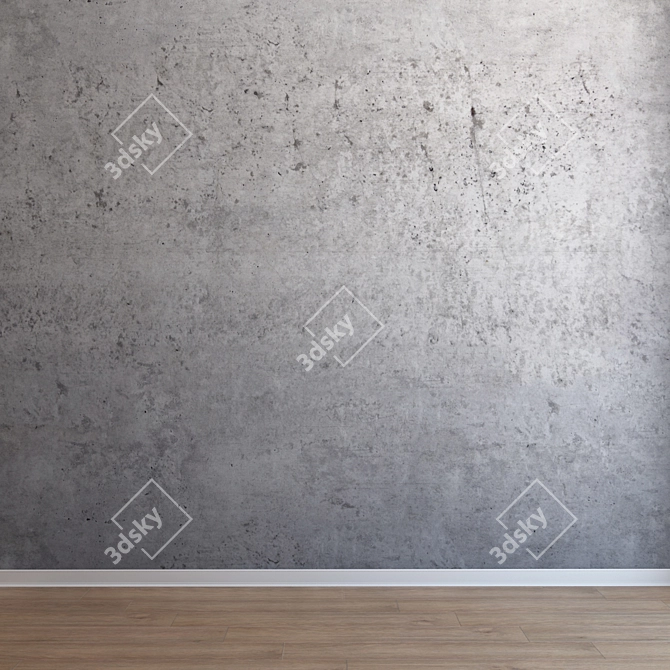 Seamless Concrete Texture 3D model image 3