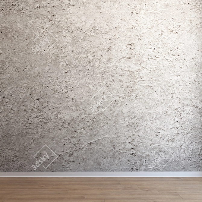 Versatile Concrete Texture: Interiors & Exteriors 3D model image 3