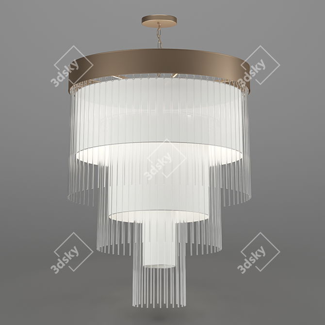 Elegant Italian Chandelier - Patrizia Volpato 2019 3D model image 1