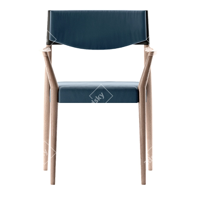 Elegant 3-Piece Virna Set 3D model image 2