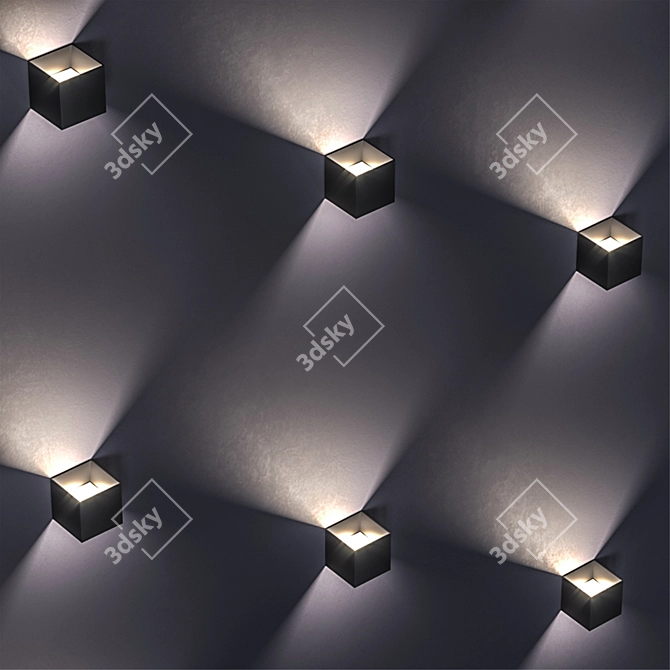 Elegant Citilux Descartes Wall Lamp 3D model image 3