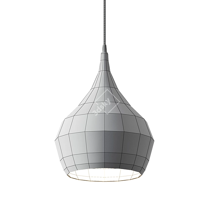 Modern Elegance: Arteriors Mario Pendant 3D model image 2