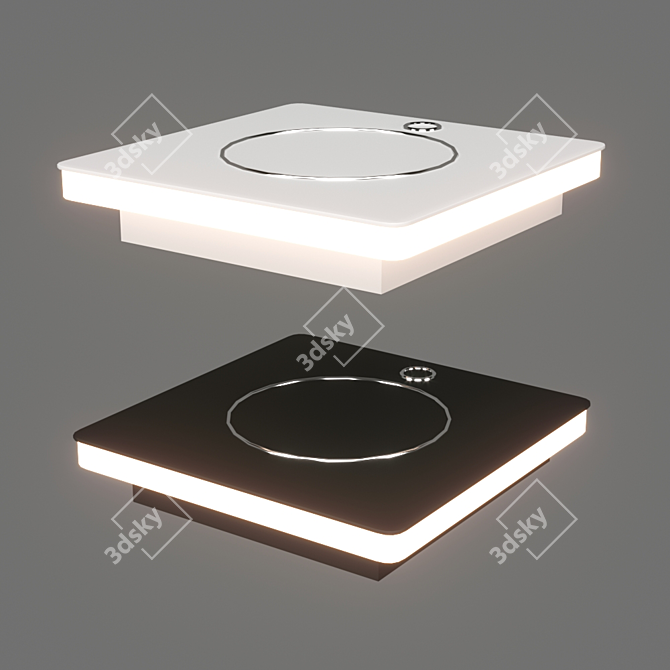 Zanzibar LED Desk Lamp 3D model image 1