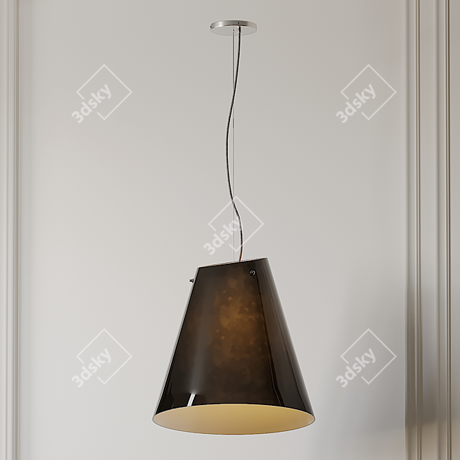 Elegant TEMPEST Pendant 3D model image 2