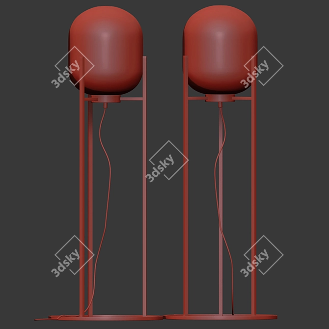 Contemporary Lighting: Modern Floor Lamps 3D model image 2