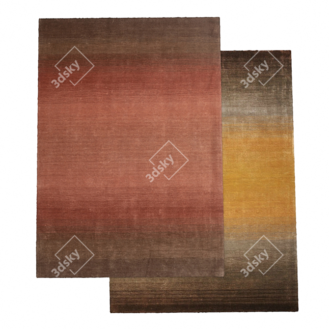 GRADIAN Carpet: Elegant and Versatile. Sizes: 170x240cm, 200x300cm, 250x350cm 3D model image 1