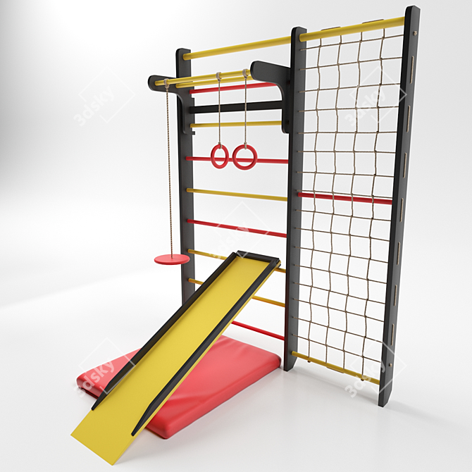 PlayfulSports Kids' Activity Center 3D model image 4