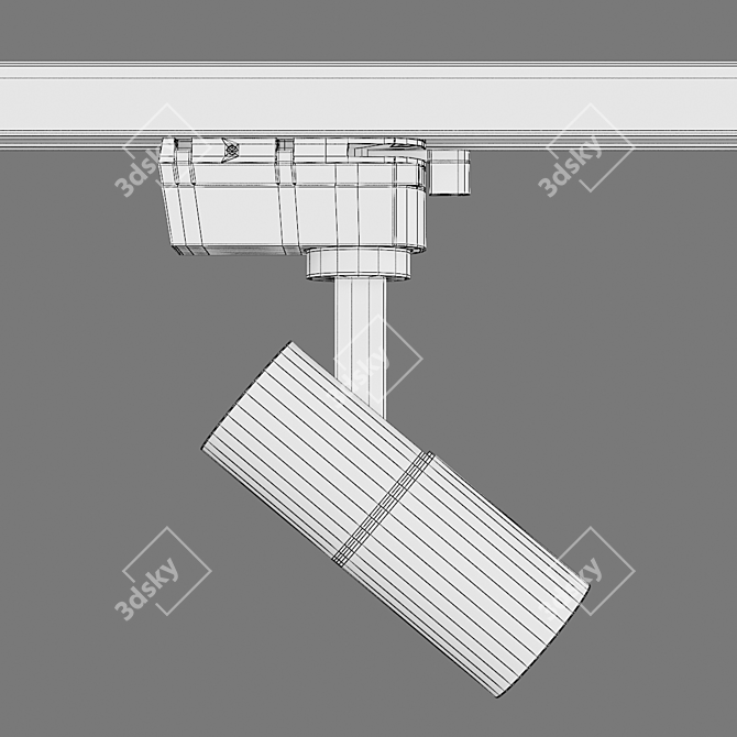 Volta Lightstar LED Track Light Set 3D model image 5
