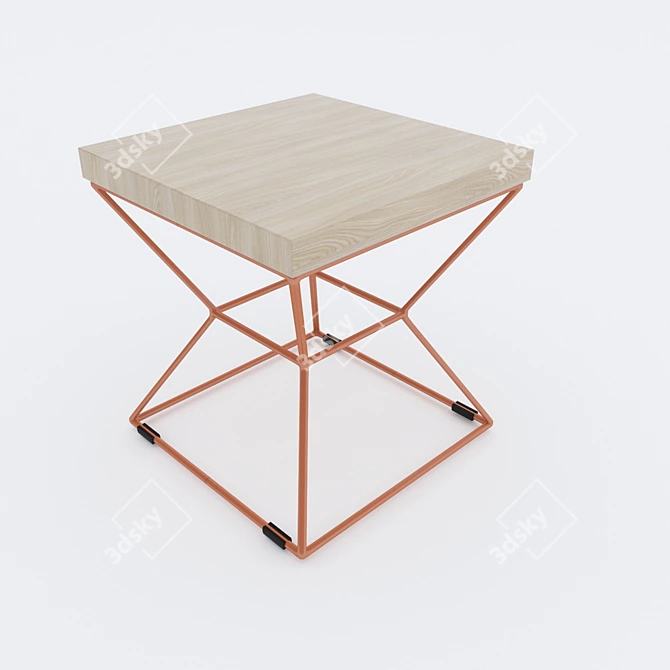 Modern Cube-S Coffee Table 3D model image 1