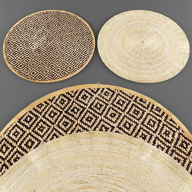 Froy Rugs: Timeless Elegance 3D model image 3
