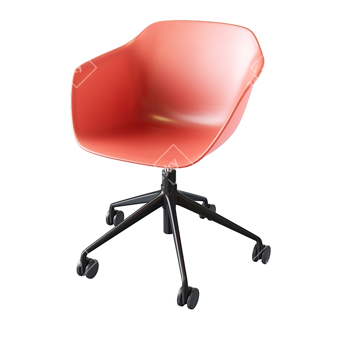 ErgoFlex Office Chair 3D model image 3