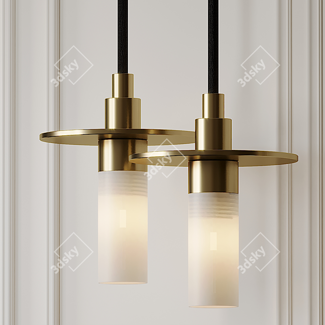 Rennes Pendant: Elegant Lighting for Any Space 3D model image 2