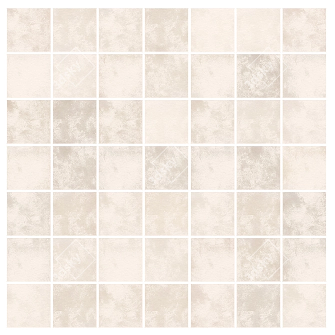 Equipe Artisan Mosaic Tiles 3D model image 4