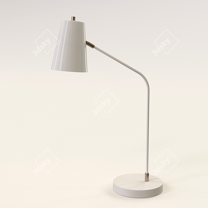 Elegant Kirby 8T-K150WT Lighting 3D model image 1