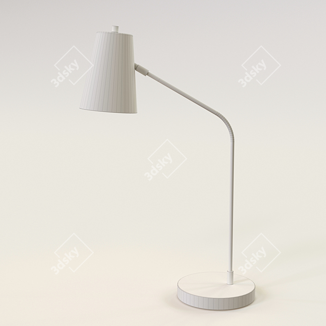 Elegant Kirby 8T-K150WT Lighting 3D model image 2
