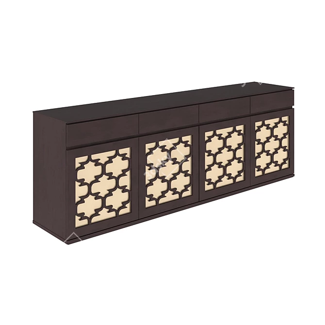 Marrakesh Sideboard: Exquisite Elegance & Functional Beauty 3D model image 1