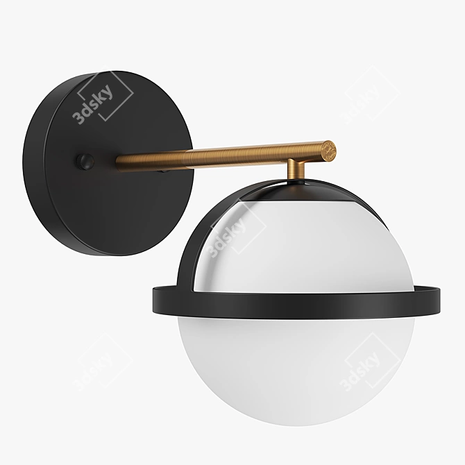 Croco Lightstar Pendant Lamp 3D model image 1