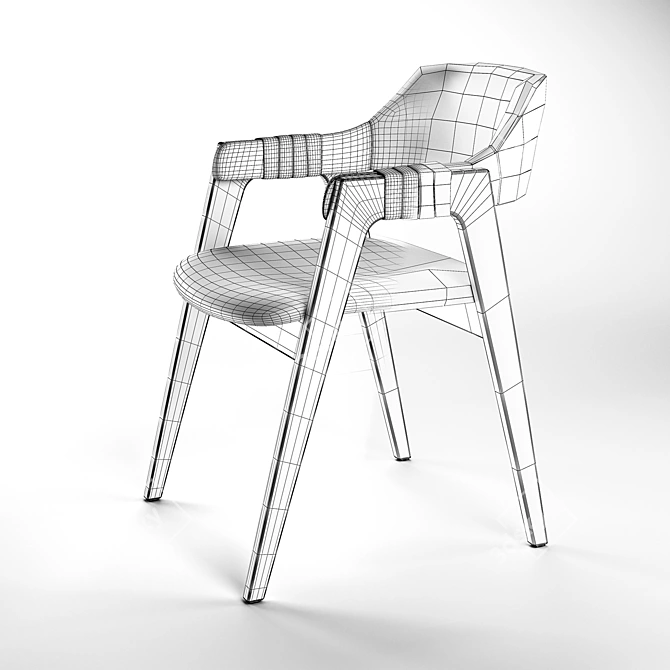 Pegasus: Stylish Indoor Chairs 3D model image 4