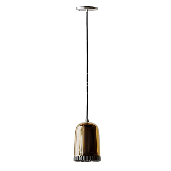 Sleek Dub Pendant by EOQ 3D model image 9