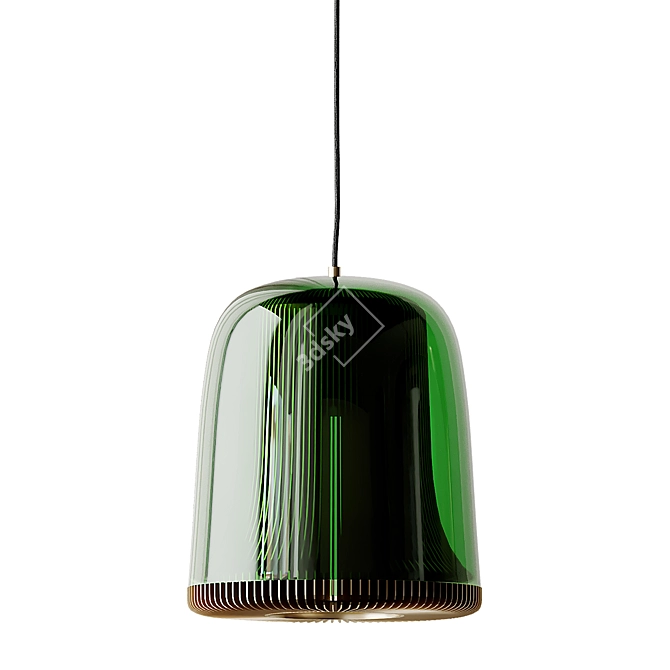 Elegant Dub Large Pendant 3D model image 5