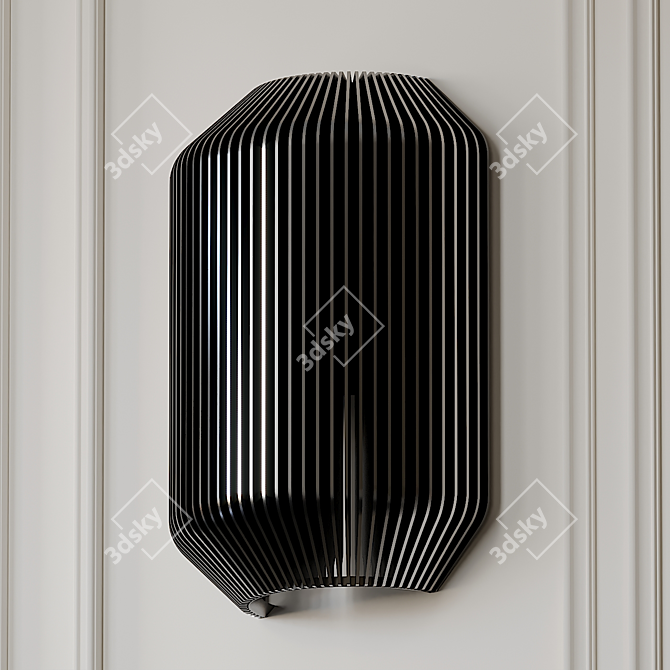 Elegant Joseph Large Wall Sconce 3D model image 1