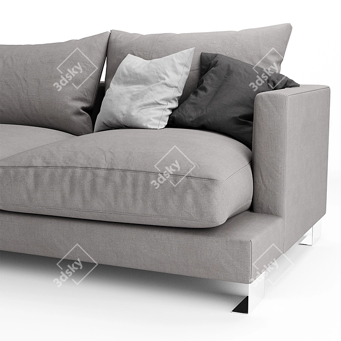 Lux Max Corner Sofa 3D model image 3