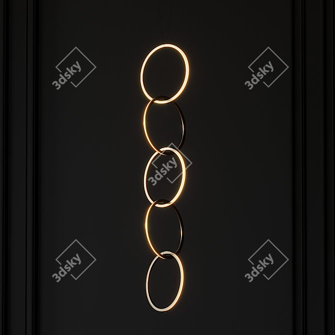 Spectacular Circus 500 Pendant 3D model image 2