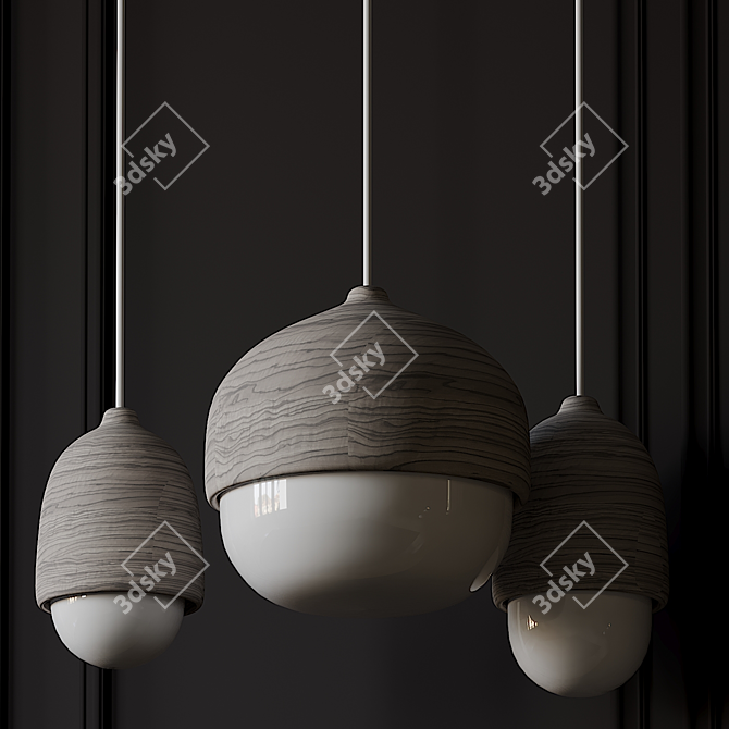 Eco-friendly Terho Pendant 3D model image 1