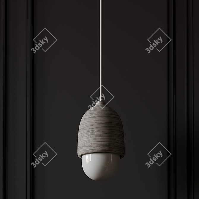 Eco-friendly Terho Pendant 3D model image 3