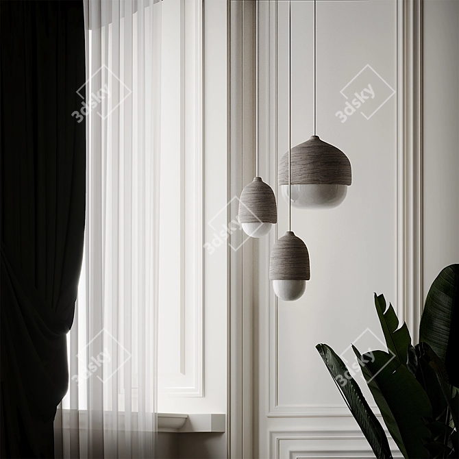 Eco-friendly Terho Pendant 3D model image 5