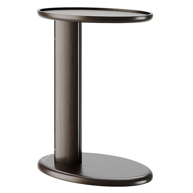 Sleek Oliver Coffee Table 3D model image 1