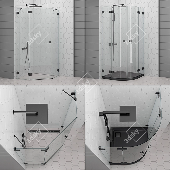 Shower Enclosures and Doors Radaway | Essenza Black

Sleek and Stylish Shower Solutions 3D model image 2