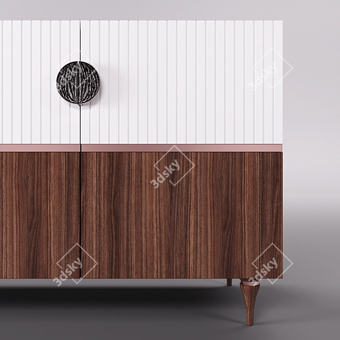 Stylish Dogtas Montana Console 3D model image 2