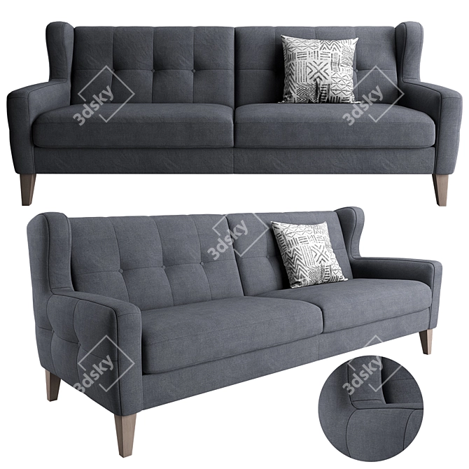 Arno Sofa: Stylish and Functional Furniture 3D model image 1