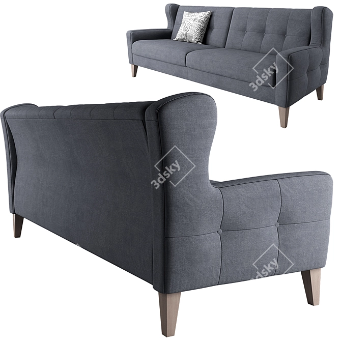 Arno Sofa: Stylish and Functional Furniture 3D model image 2