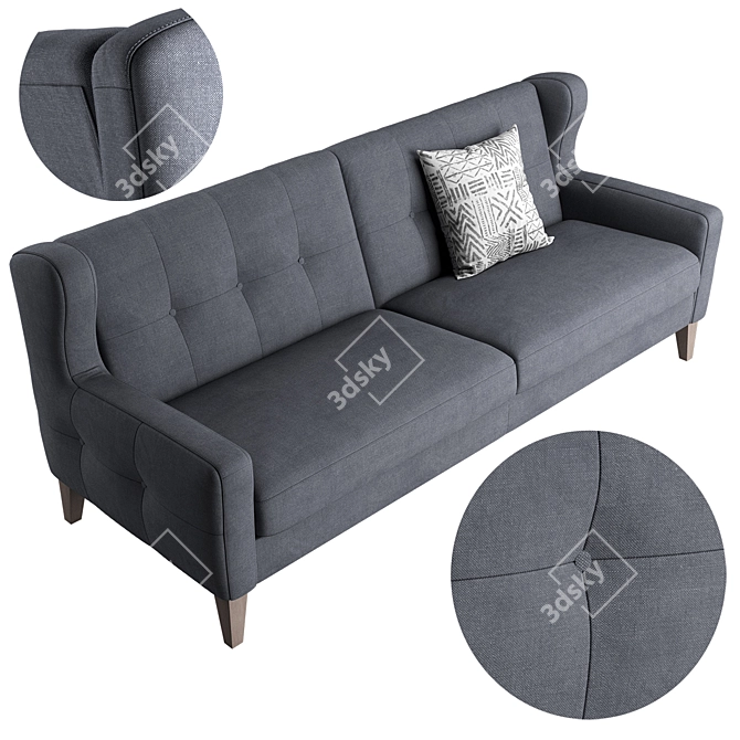 Arno Sofa: Stylish and Functional Furniture 3D model image 4