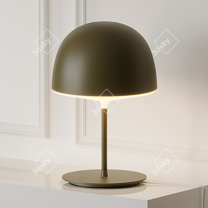 Elegant Cheshire Table Lamp 3D model image 1