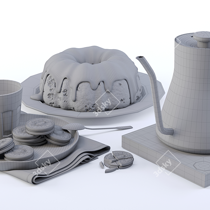 Stagg EKG: Precise Electric Kettle 3D model image 5