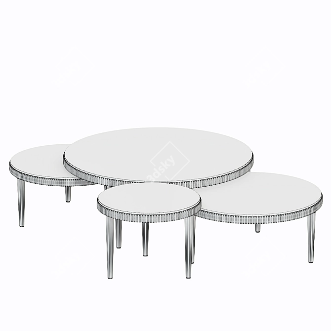 Milano 2017 Jumbo Coffee Table 3D model image 4