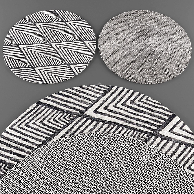 Froy Rugs: Art for Your Floors 3D model image 2
