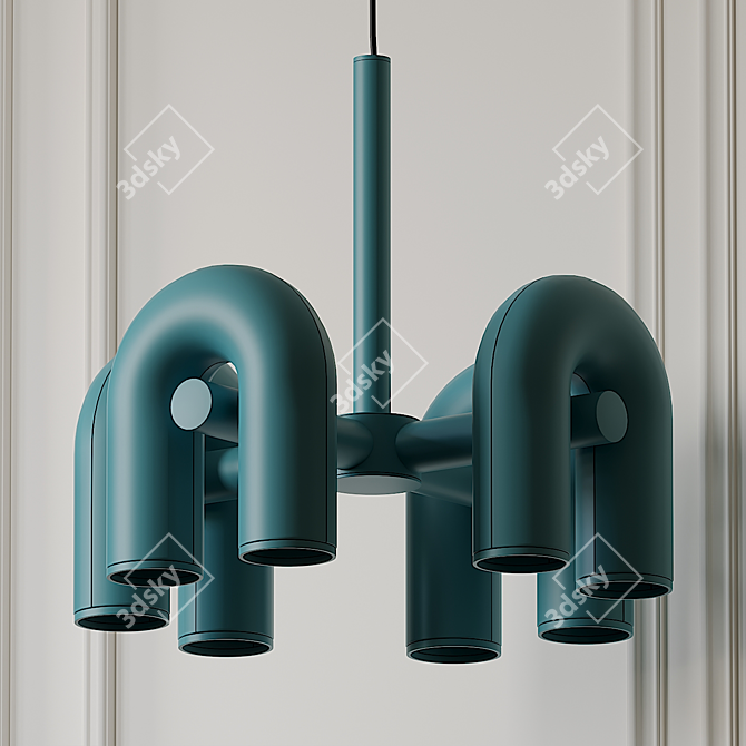 Cirkus Small Chandelier: Dazzle and Illuminate 3D model image 2