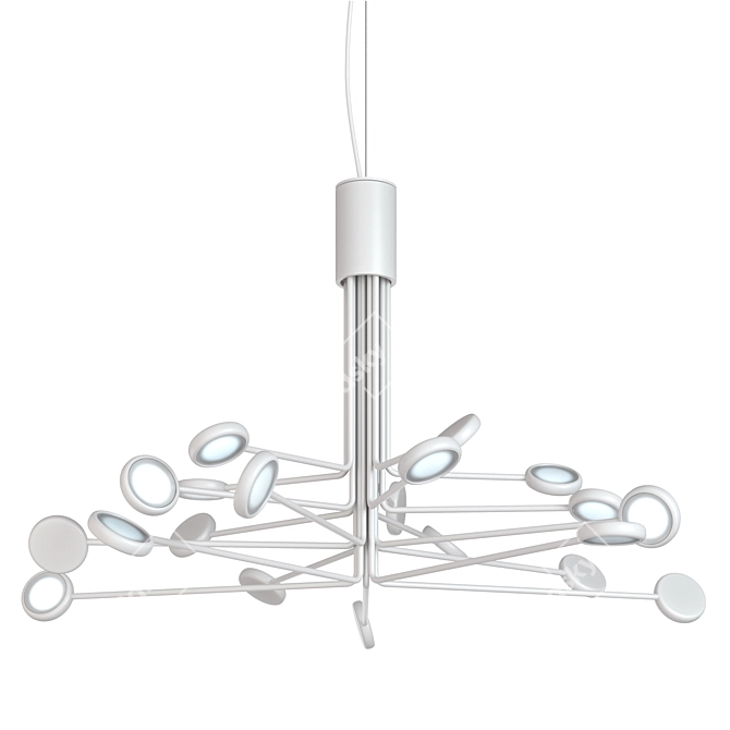 Elegant Arbor Light: Icone 3D model image 1